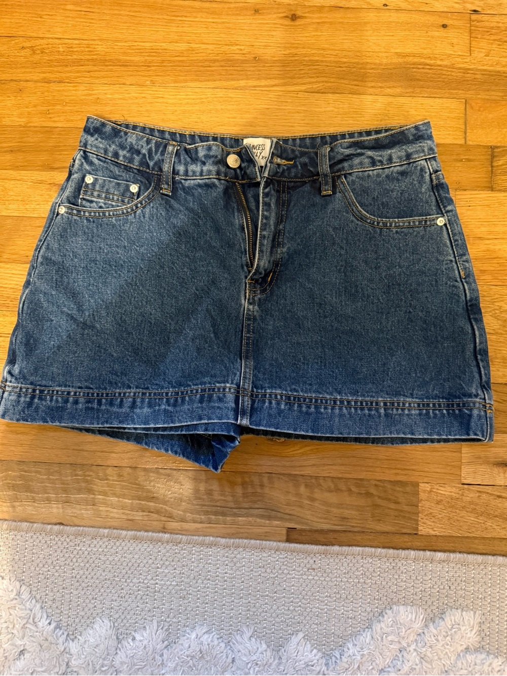 Gazelle Denim Skort Mid Wash